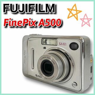 フジフイルム(富士フイルム)の【動作確認済み】FUJIFILM　FinePix A500　デジタルカメラ(コンパクトデジタルカメラ)