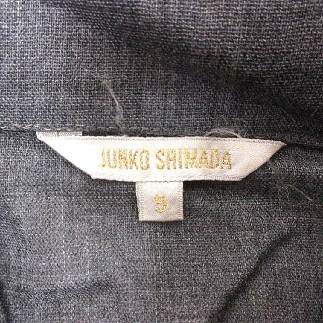 JUNKO SHIMADA(ジュンコシマダ)のJUNKO SHIMADA シャツ ブラウス 長袖 ウール 9 グレー /YK レディースのトップス(シャツ/ブラウス(長袖/七分))の商品写真
