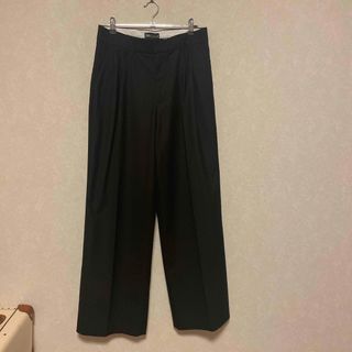 ザラ(ZARA)のZARA ザラ　タックワイドパンツ　美品(カジュアルパンツ)