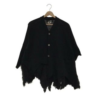 BLACK COMME des GARCONS - 【新品】  BLACK COMME des GARCONS / ブラックコムデギャルソン | 2023AW | Faux Fur Hem Cardigan カーディガン | XS | ブラック | レディース