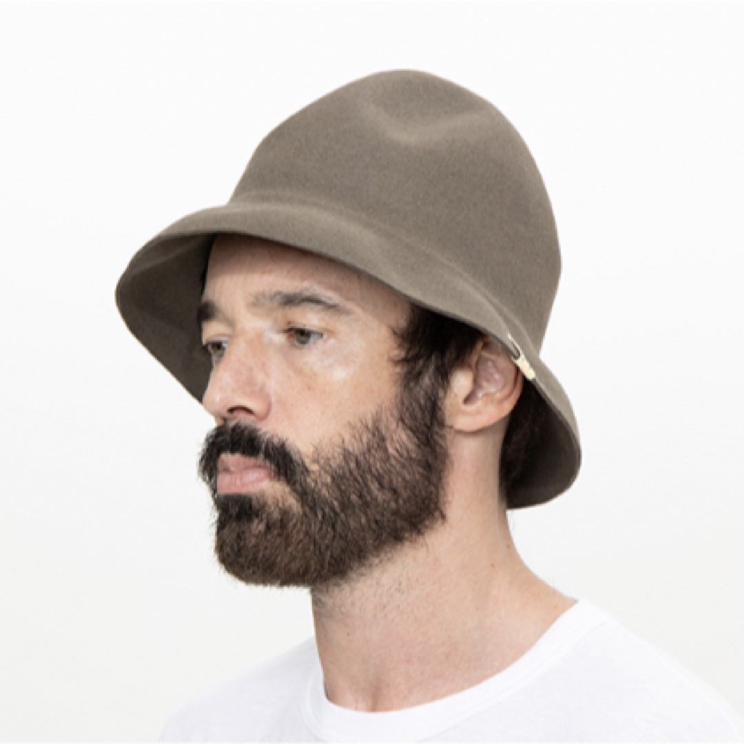 VISVIM(ヴィスヴィム)の24SS visvim LAUREATE HAT D.BROWNサイズM/L メンズの帽子(ハット)の商品写真