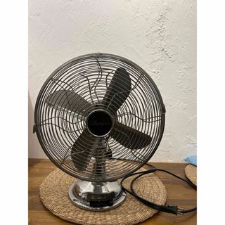 明電舎 MEIDENSHADESKFAN　古い扇風機 昭和レトロ　アンティークレトロ家電