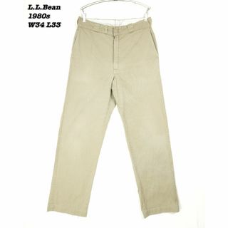 エルエルビーン(L.L.Bean)のL.L.Bean CHINO PANTS 80s W34 L33 BR24005(チノパン)