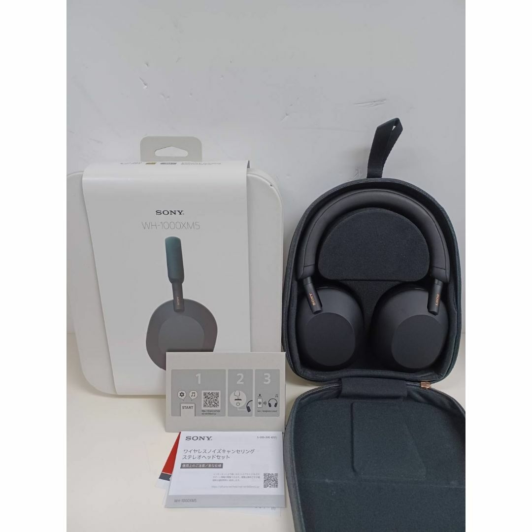 SONY - 【美品】SONY WH-1000XM5 ワイヤレスヘッドホンの通販 by