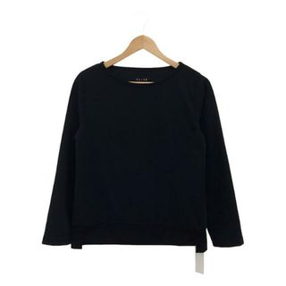 CLIVE / クライヴ | 切替え ヘム ロングスリーブカットソー | F | ネイビー/ブラック | レディース(Tシャツ(長袖/七分))