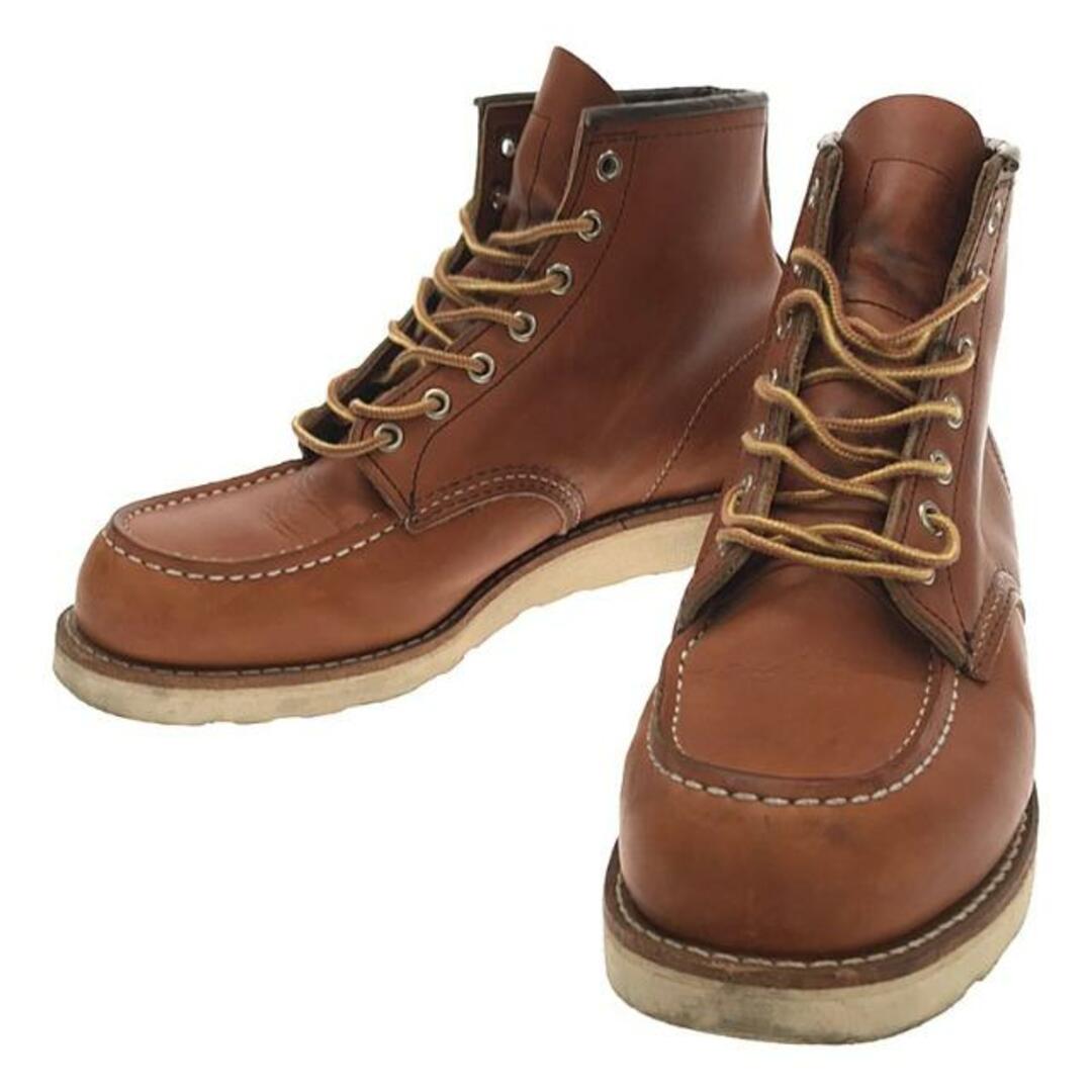 REDWING(レッドウィング)のRED WING / レッドウィング | クラシックワーク モックトゥブーツ | 27 | ブラウン | メンズ メンズの靴/シューズ(ブーツ)の商品写真