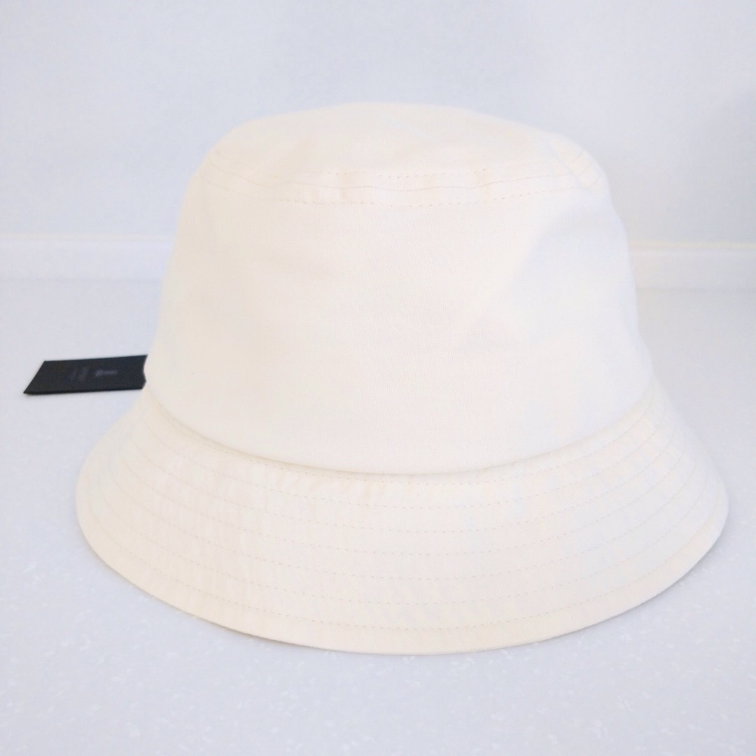 LANVIN COLLECTION(ランバンコレクション)の【新品タグ付】LANVIN ランバン メンズ バケット ハット 帽子 ホワイト メンズの帽子(ハット)の商品写真