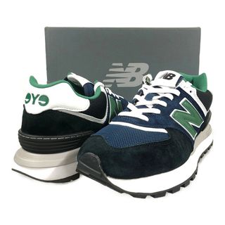 ジュンヤワタナベ(JUNYA WATANABE)のeYe JUNYA WATANABE MAN×NEW BALANCE ニューバランス U574L GN1 シューズ ネイビー サイズUS10=28cm 正規品 / 33409(スニーカー)