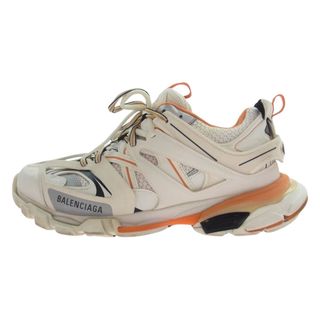 バレンシアガ(Balenciaga)のBALENCIAGA バレンシアガ スニーカー 542023 TRACK TRAINERS トラック トレーナー スニーカー オフホワイト系 オレンジ系 27.5cm【中古】(スニーカー)