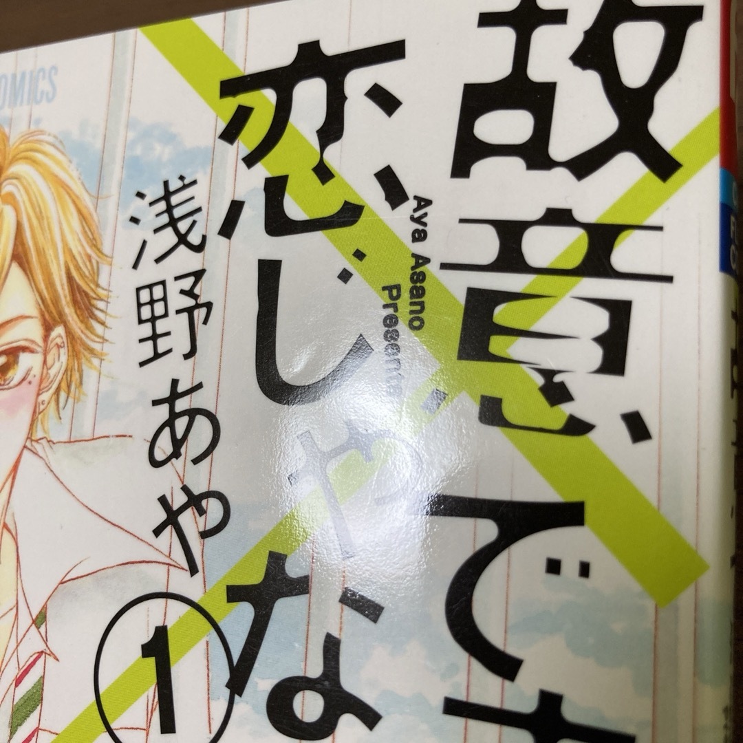 小学館(ショウガクカン)の漫画 故意ですが恋じゃない エンタメ/ホビーの漫画(少女漫画)の商品写真