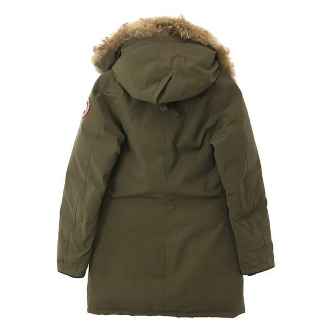 CANADA GOOSE(カナダグース)のCANADA GOOSE / カナダグース | BRONTE PARKA ブロンテ パーカー ファー付き ダウンコート | S | ミリタリーグリーン | レディース レディースのジャケット/アウター(その他)の商品写真