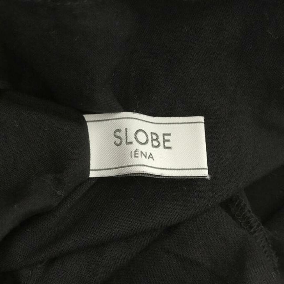 SLOBE IENA(スローブイエナ)の​SLOBE IENA / スローブイエナ | 2021SS | コットンボイル ティアードワンピース | F | ブラック | レディース レディースのワンピース(ロングワンピース/マキシワンピース)の商品写真