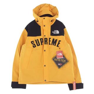 シュプリーム(Supreme)のSupreme シュプリーム ジャケット 19SS NP11901I × The North Face Arc Logo Mountain Parka ノースフェイス アーチ ロゴ マウンテン パーカー ジャケット イエロー系 ブラック系 USA:M【新古品】【未使用】【中古】(その他)