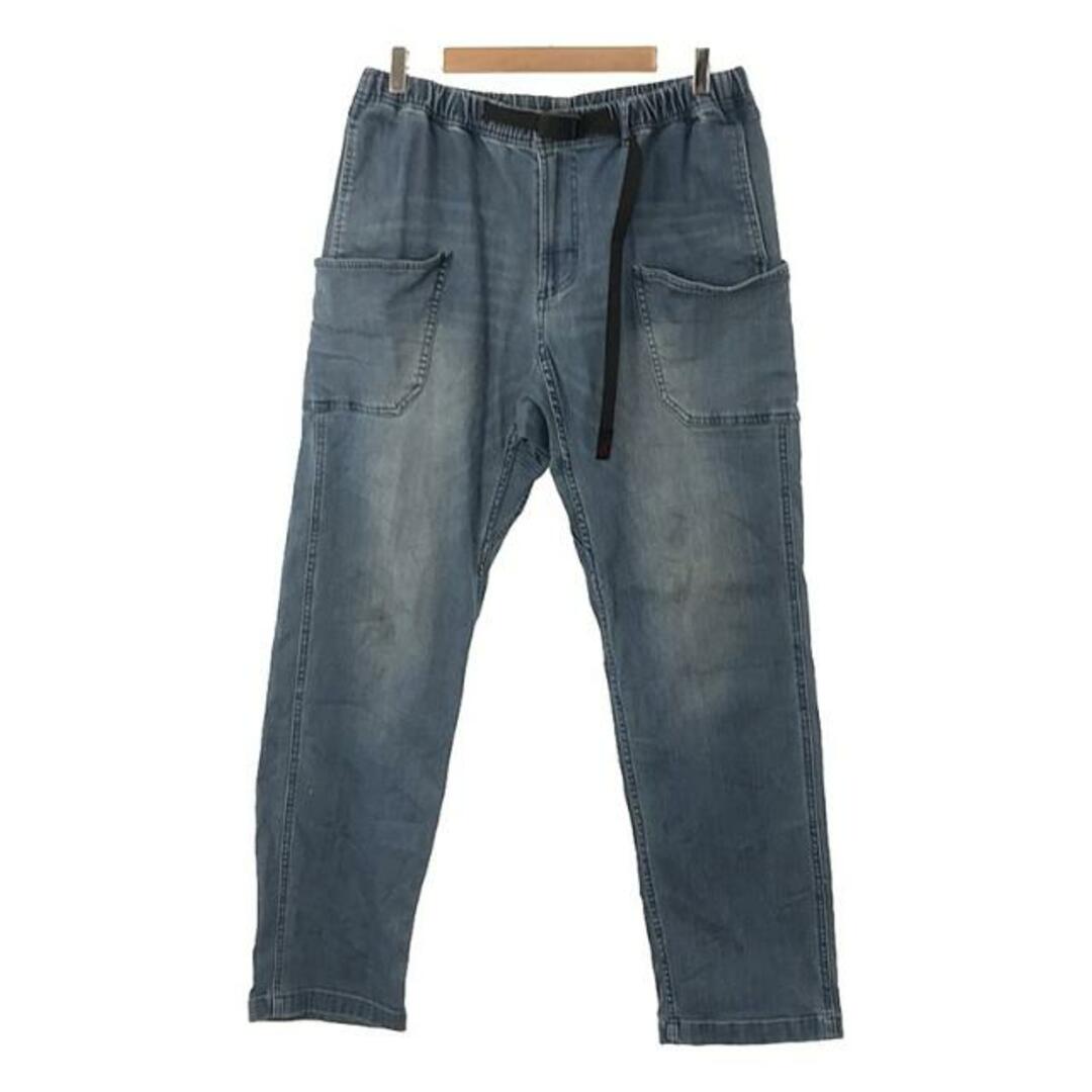 GRAMICCI(グラミチ)のGRAMICCI / グラミチ | × GRIP SWANY グリップスワニーコラボ Denim Garden Pants  デニムガーデンパンツ | XL | インディゴ | メンズ メンズのパンツ(その他)の商品写真