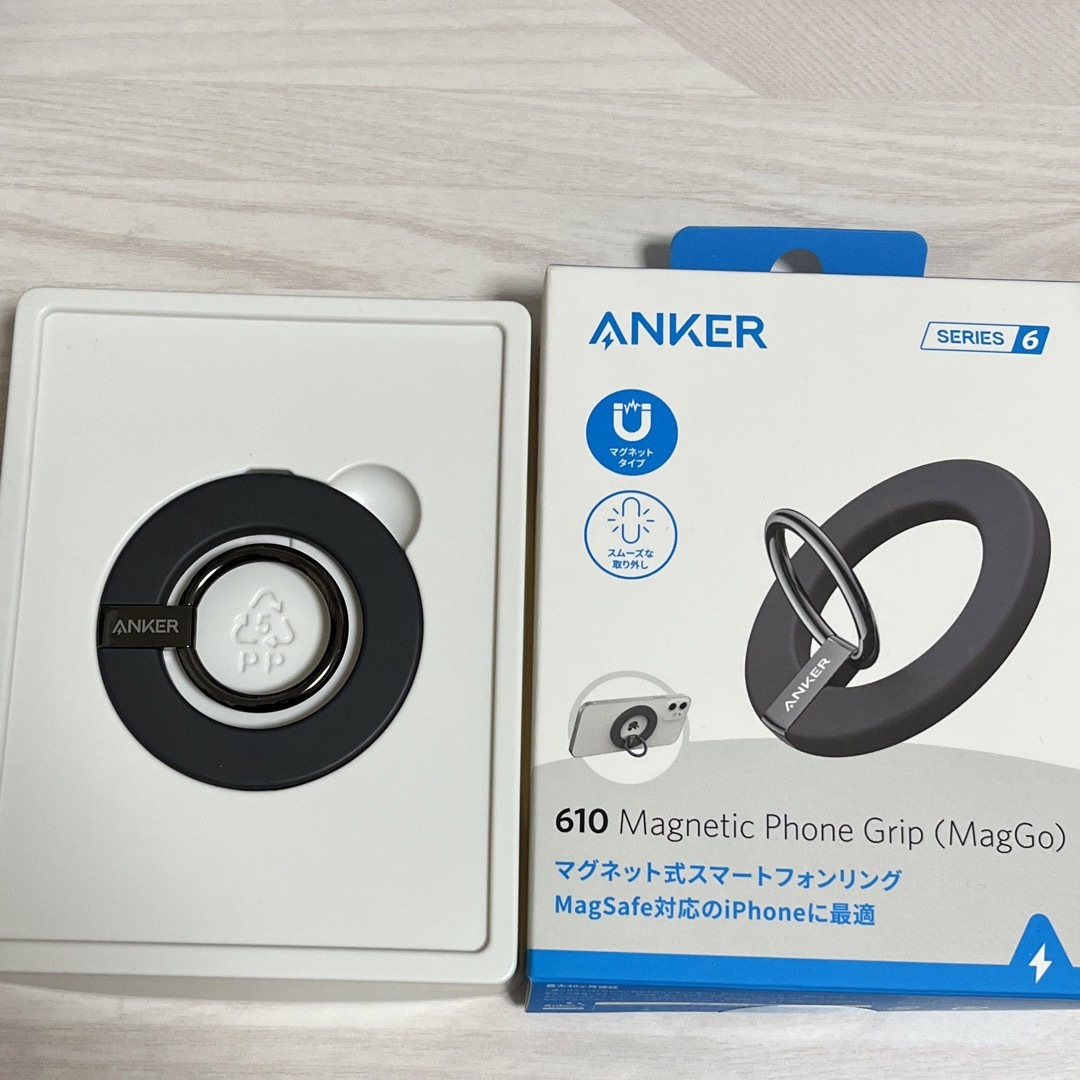 Anker(アンカー)のAnker 610 Magnetic Phone Grip (Mag Go) スマホ/家電/カメラのスマホアクセサリー(その他)の商品写真