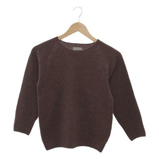 【未使用級　22AW】マーガレットハウエル　ニット　セーター　ブラウン　M相当身幅54