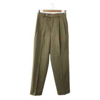 オーラリー(AURALEE)の【美品】  AURALEE / オーラリー | 2021AW | LIGHT WOOL MAX GABARDINE SLACKS ライトウール マックスギャバジン スラックス | 1 | ベージュ | レディース(その他)