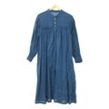 nest robe / ネストローブ | リネンギャザーロングシャツワンピース 