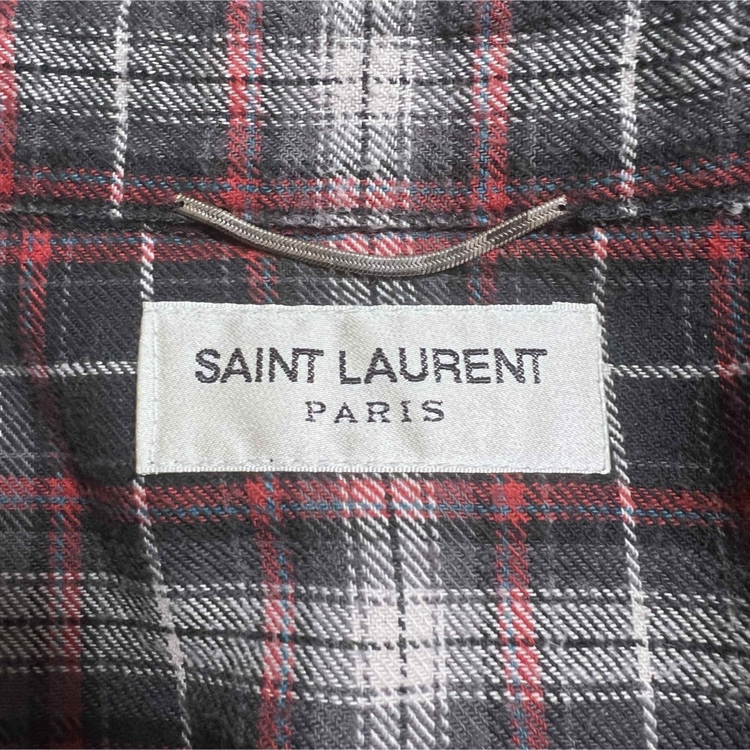 Saint Laurent(サンローラン)のSAINT LAURENT PARIS 16SS チェックシャツ メンズのトップス(シャツ)の商品写真