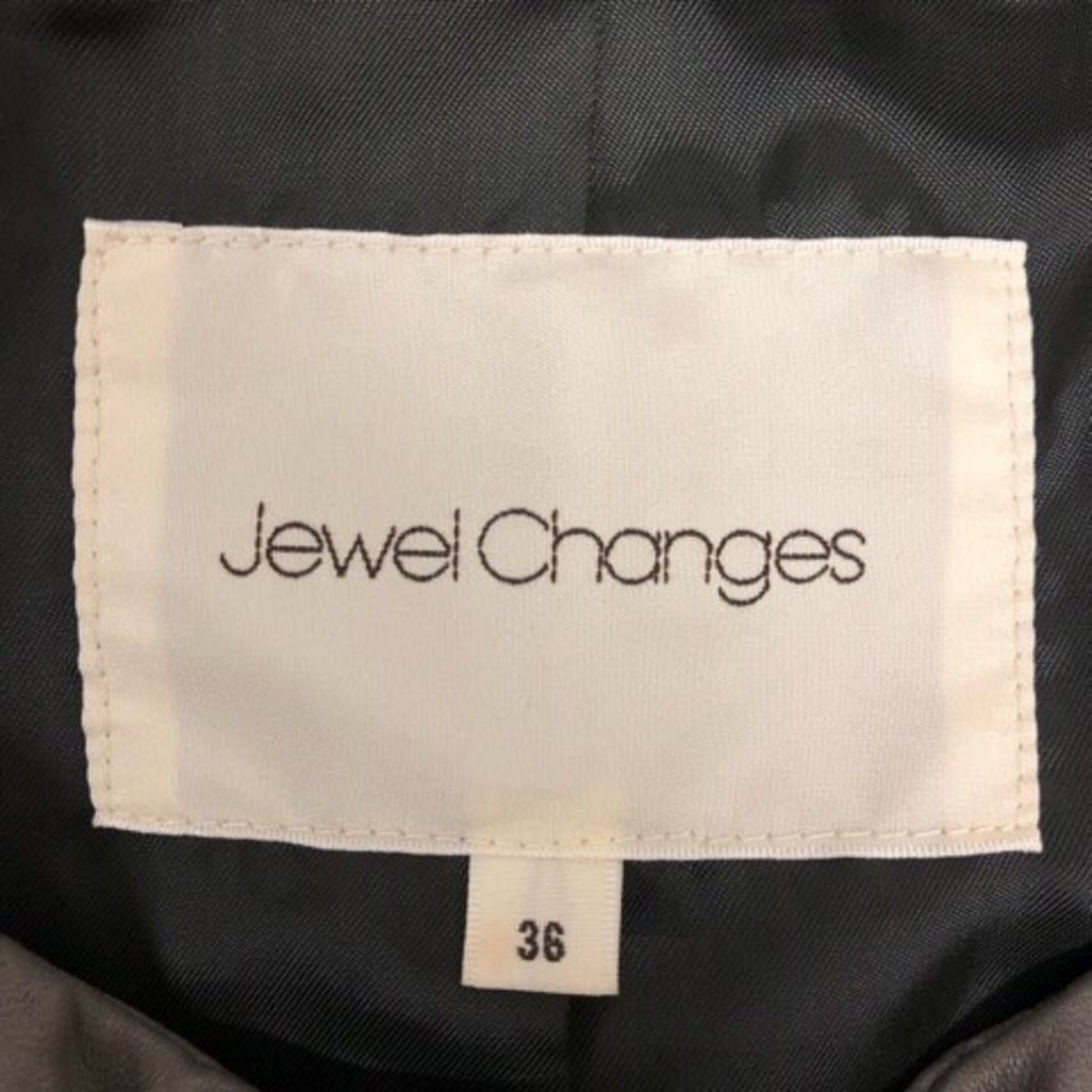 Jewel Changes(ジュエルチェンジズ)のジュエルチェンジズ レザージャケット 羊革 裏地 長袖 36 ※MZ レディース レディースのレディース その他(その他)の商品写真