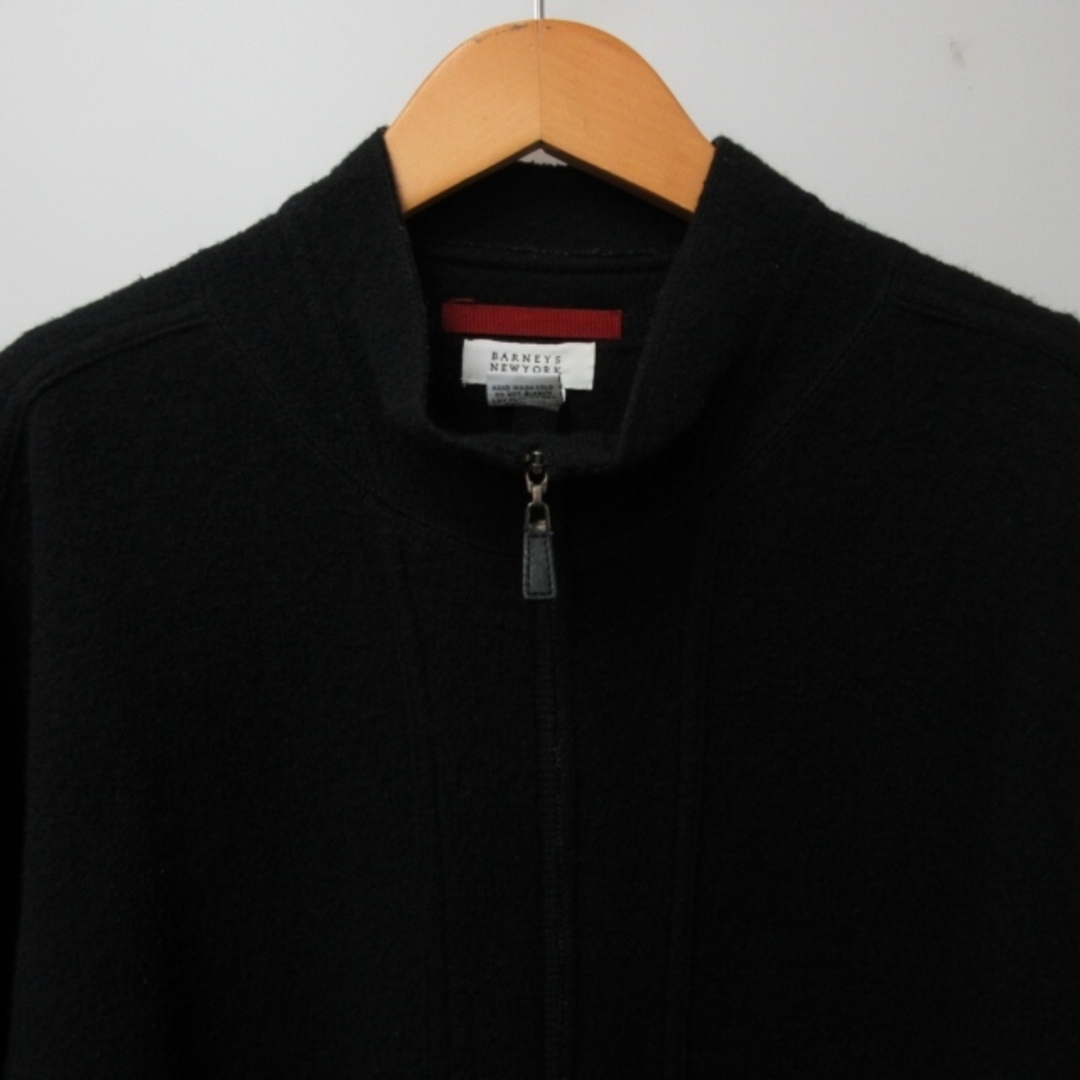 BARNEYS NEW YORK(バーニーズニューヨーク)のバーニーズニューヨーク メルトンウールジャケット ブラック S IBO46 メンズのジャケット/アウター(その他)の商品写真
