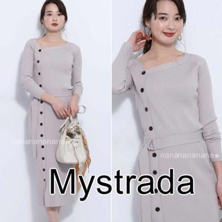 Mystrada - 新品☆CADUNE☆サイドシャーリングワンピースの通販 by