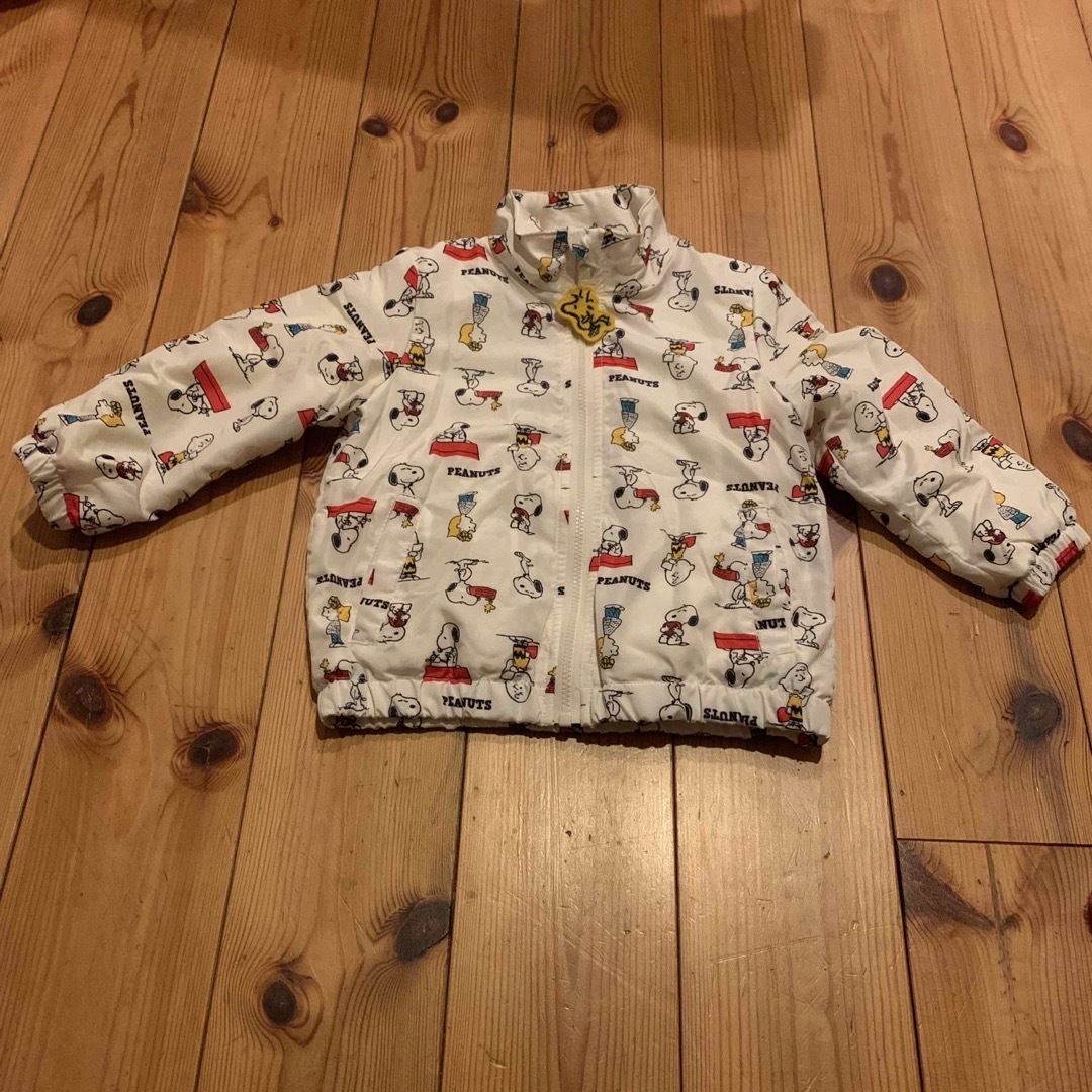 SNOOPY - スヌーピー 総柄 アウター フリース 80 新品の通販 by SNOOPY - スヌーピー 総柄 アウター フリース 80 新品の通販 by