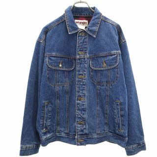 Wrangler - ラングラー 長袖 デニムジャケット L Wrangler ジージャン レディース 古着 【240131】