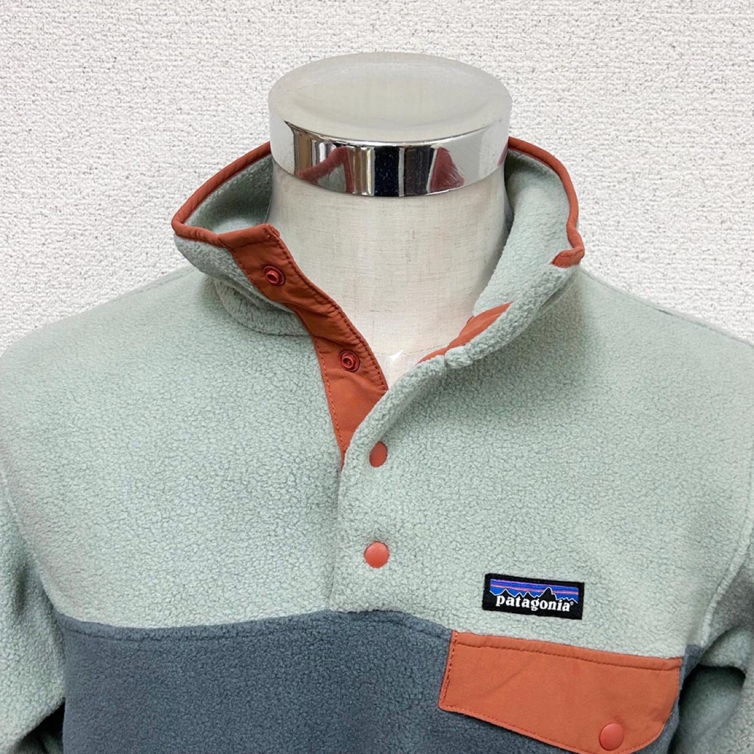 patagonia(パタゴニア)の新品 パタゴニア レディース シンチラ プルオーバー グリーン Lサイズ レディースのトップス(トレーナー/スウェット)の商品写真