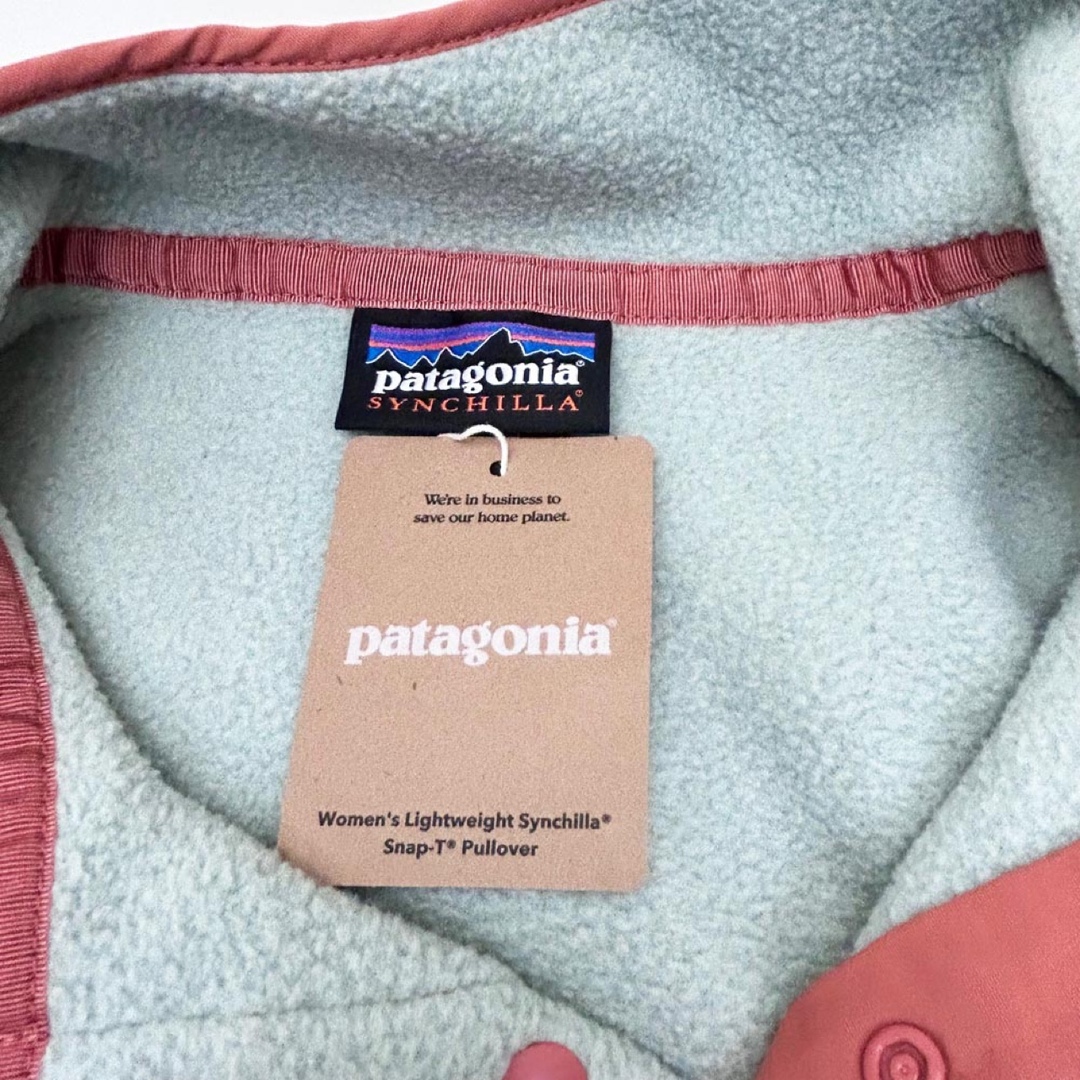 patagonia(パタゴニア)の新品 パタゴニア レディース シンチラ プルオーバー グリーン Lサイズ レディースのトップス(トレーナー/スウェット)の商品写真