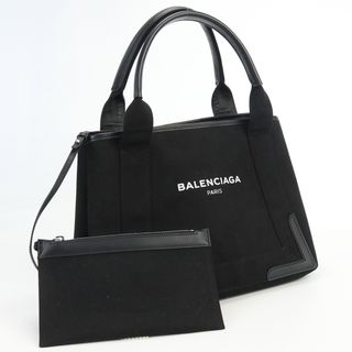 バレンシアガ(Balenciaga)のバレンシアガ ネイビーカバス スモール 339933 トートバッグ(トートバッグ)