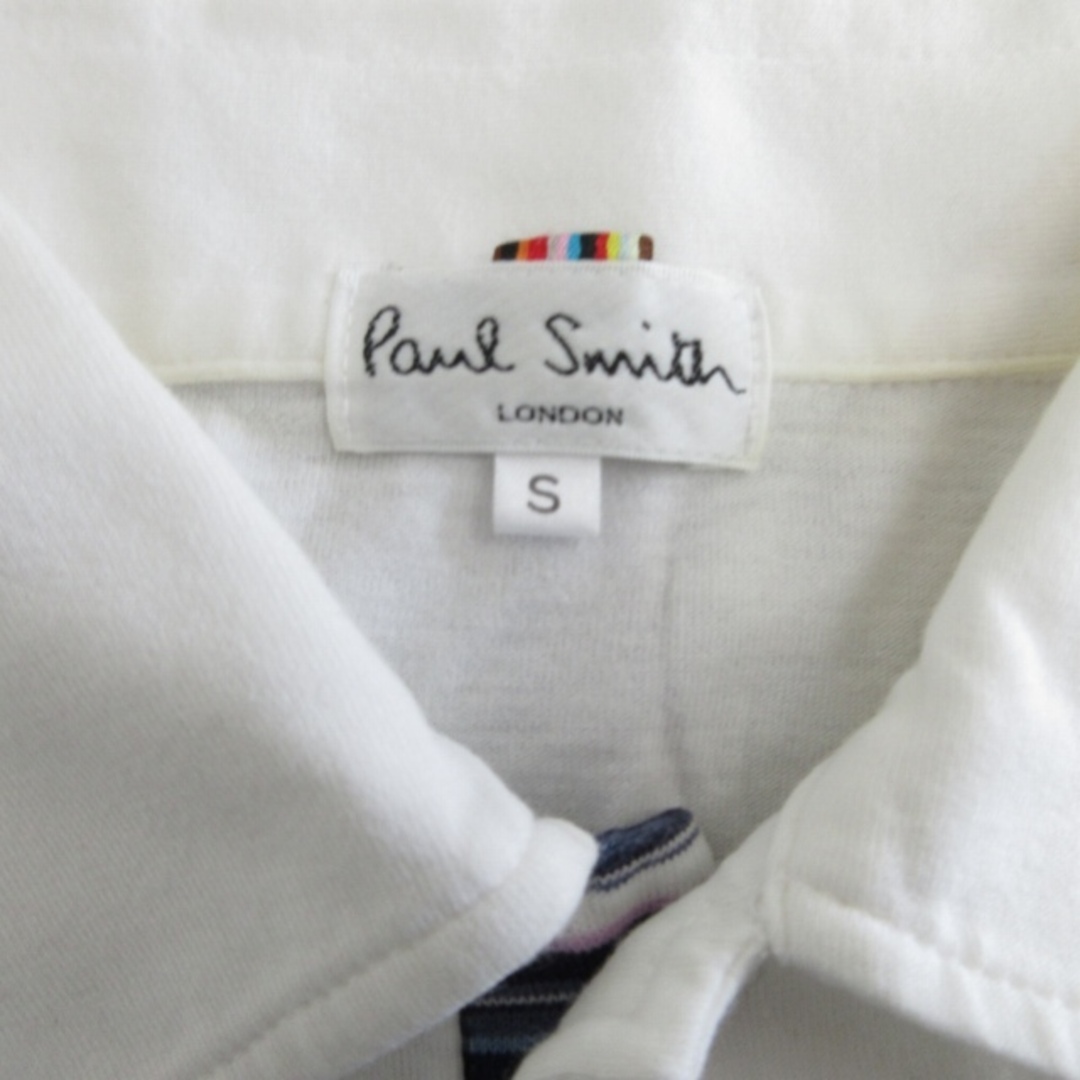 Paul Smith(ポールスミス)のポールスミス PAUL SMITH 白 ポロシャツ 半袖 カットソー IBO46 メンズのトップス(ポロシャツ)の商品写真