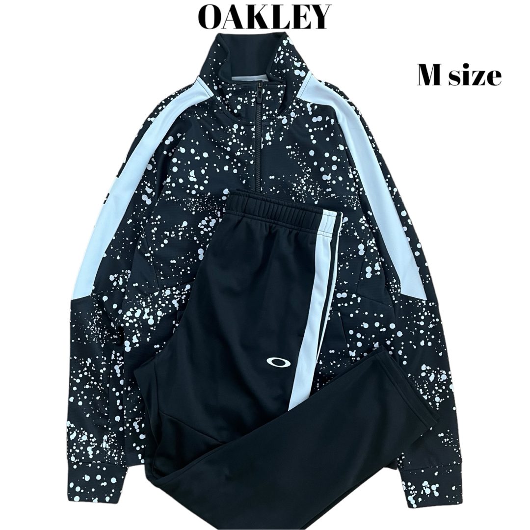 Oakley(オークリー)のOAKLEY セットアップ トラックジャケット ペイントデザイン メンズのトップス(ジャージ)の商品写真