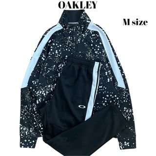 オークリー(Oakley)のOAKLEY セットアップ トラックジャケット ペイントデザイン(ジャージ)