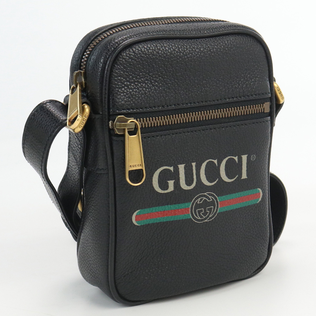 Gucci(グッチ)のグッチ ロゴプリント ショルダーバッグ 574803 斜め掛け ショルダーバッグ レディースのバッグ(ショルダーバッグ)の商品写真