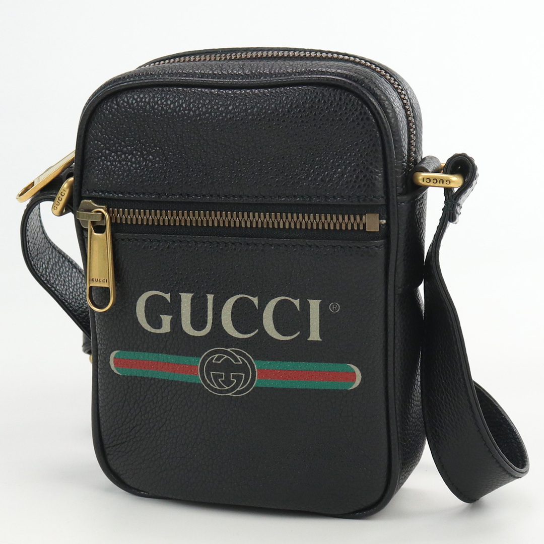 Gucci(グッチ)のグッチ ロゴプリント ショルダーバッグ 574803 斜め掛け ショルダーバッグ レディースのバッグ(ショルダーバッグ)の商品写真