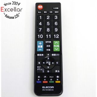 エレコム(ELECOM)のELECOM　12メーカー対応マルチテレビリモコン　ERC-TV01MBK-MU(その他)