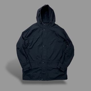 エディーバウアー(Eddie Bauer)の90s エディーバウアー 白タグ ヴィンテージモッズコート フリース ブラック(モッズコート)