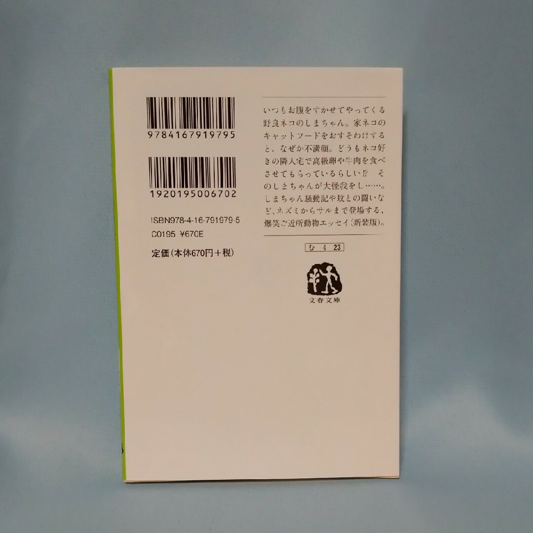 文春文庫(ブンシュンブンコ)の群 ようこ  「おやじネコは縞模様」 エンタメ/ホビーの本(その他)の商品写真