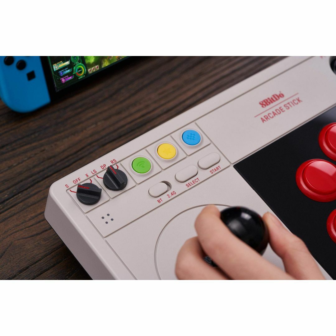 8Bitdo Bluetooth アーケードスティック for Switch &の通販 by 8Bitdo Bluetooth アーケードスティック for Switch &の通販 by