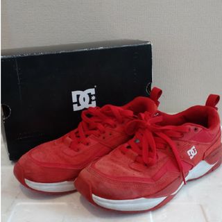 ディーシーシューズ(DC SHOES)のＤＣ　スニーカー　赤　26㌢(スニーカー)