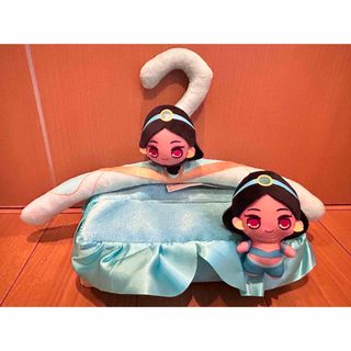 アラジン(Aladdin)の【最終価格】ジャスミン  ぬいぐるみハンガー　ティッシュカバー(キャラクターグッズ)