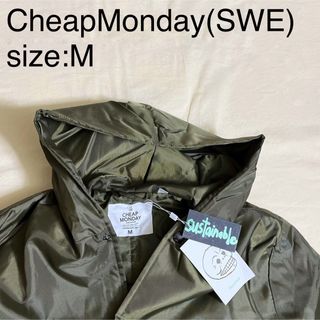 チープマンデー(CHEAP MONDAY)のCheapMonday(SWE)ビンテージグラフィックパデッドコート(モッズコート)