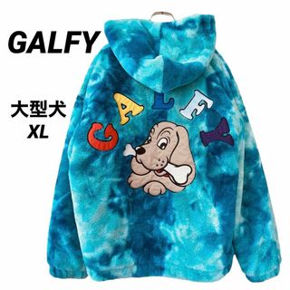 GALFY - 【GALFY】ガルフィー 中綿 エナメルジャケット デカ刺繍