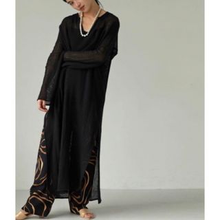 TODAYFUL カシュクールシフォンワンピースポリエステル100％定価