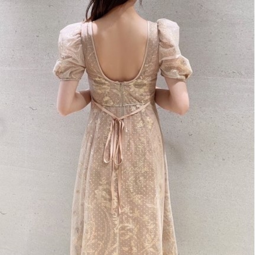 SNIDEL - THEDRESSLAB 【限定】スパンコール刺繍ドレス PBEG 1 SNIDEL - THEDRESSLAB 【限定】スパンコール刺繍ドレス PBEG 1