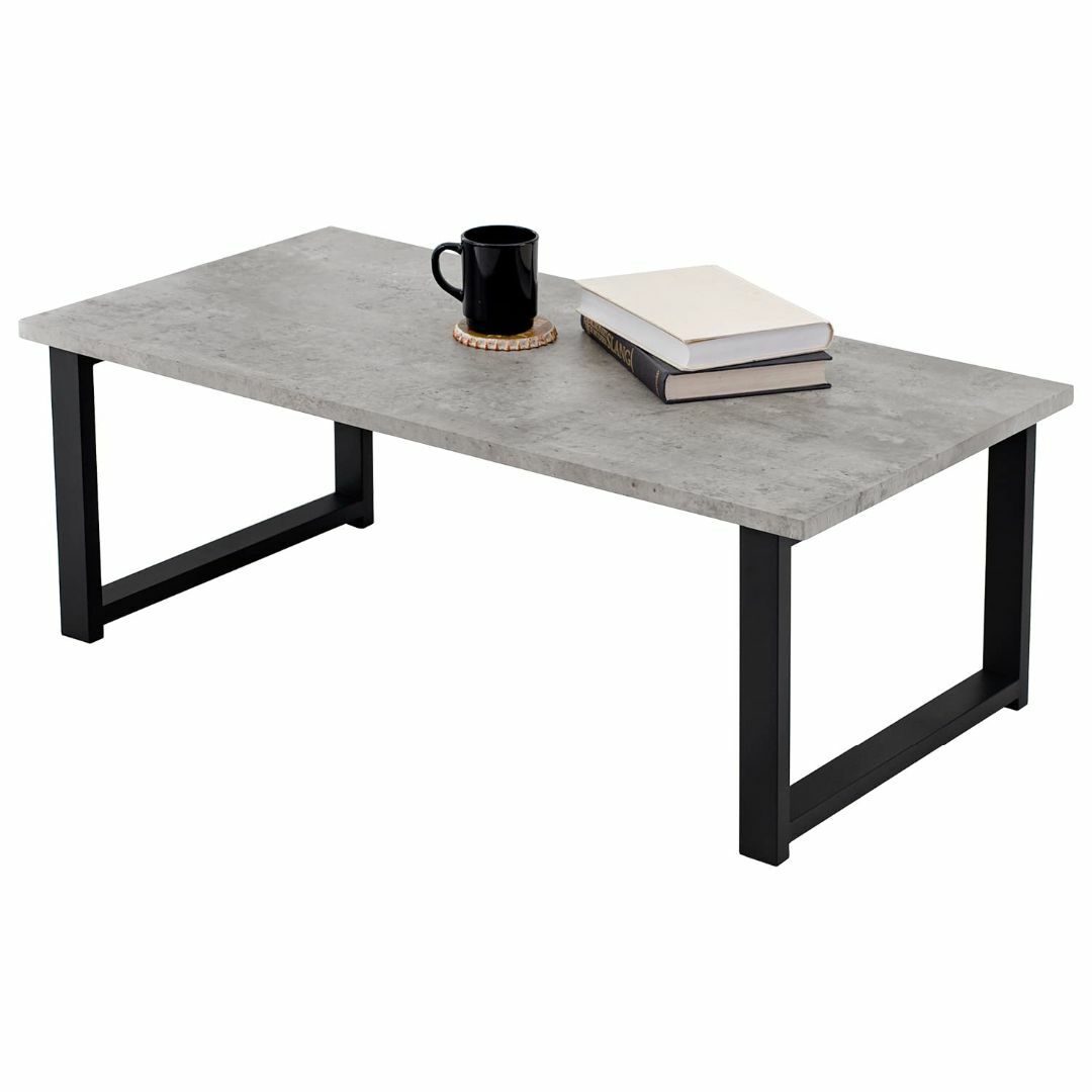 インテリアのアクセントに最適なセンターテーブル　大理石調約50kgカラー
