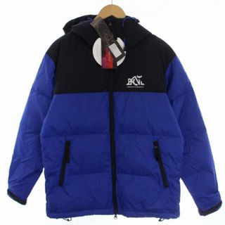 BACK CHANNEL NANGA DOWN JACKET M 青 黒