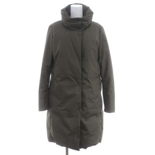 ウールリッチ(WOOLRICH)のウールリッチ ダウンコートロング アウター ラビットファー S 緑 カーキ(その他)