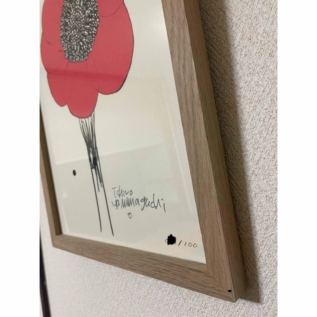 IDEE - 山口一郎 / Giclee(ジクレー印刷)赤い花+青い花 S/ の IDEE - 山口一郎 / Giclee(ジクレー印刷)赤い花+青い花 S/ の